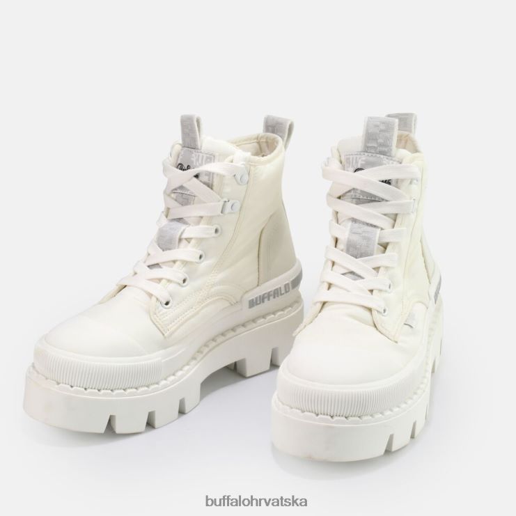 bijela Buffalo raven hi bootie vegan |čizme TDD6T889